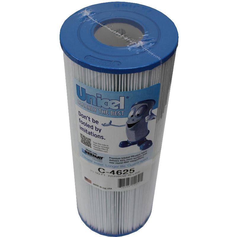 Unicel C-4625 Rainbow Pentair In-Line Replacement Spa Cleaner Filter Cartridges