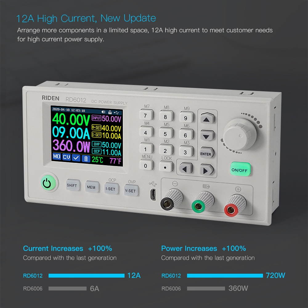 S12A Power Supply Housing Case for RD6012 / RD6012-W