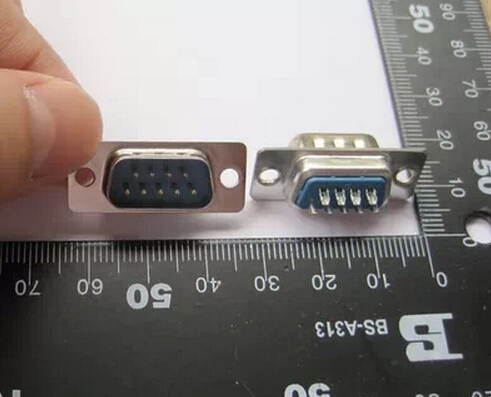 WWH-100pieces DB9 core / DB-9 pin male / pin / RS232 connector