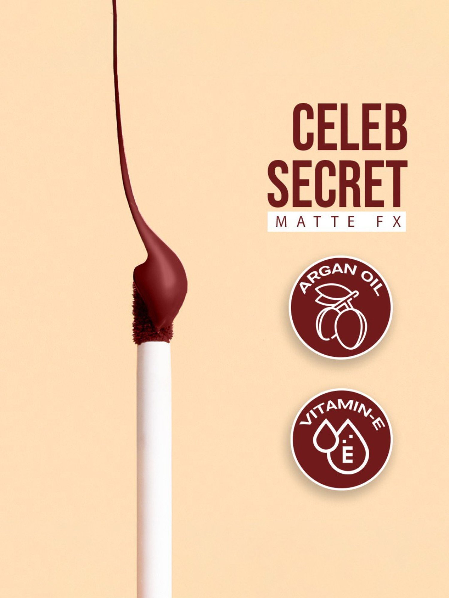 C2P PROFESSIONAL MAKEUP Celeb Secret Matte FX Liquid Lipstick Samantha 21 - 2 ml