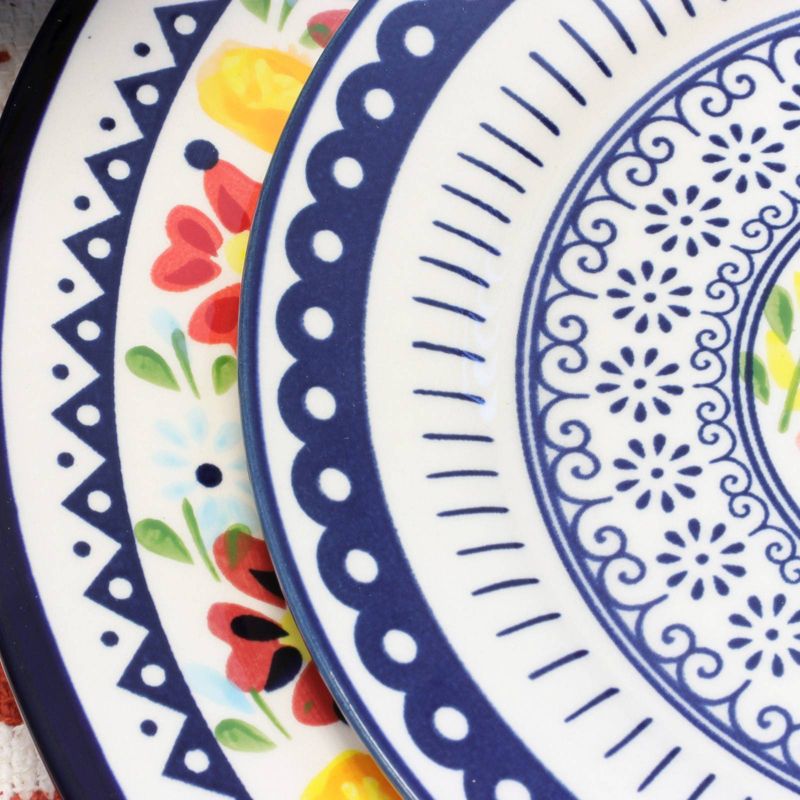 Gibson Home 12pc Stoneware Luxembourg Dinnerware Set