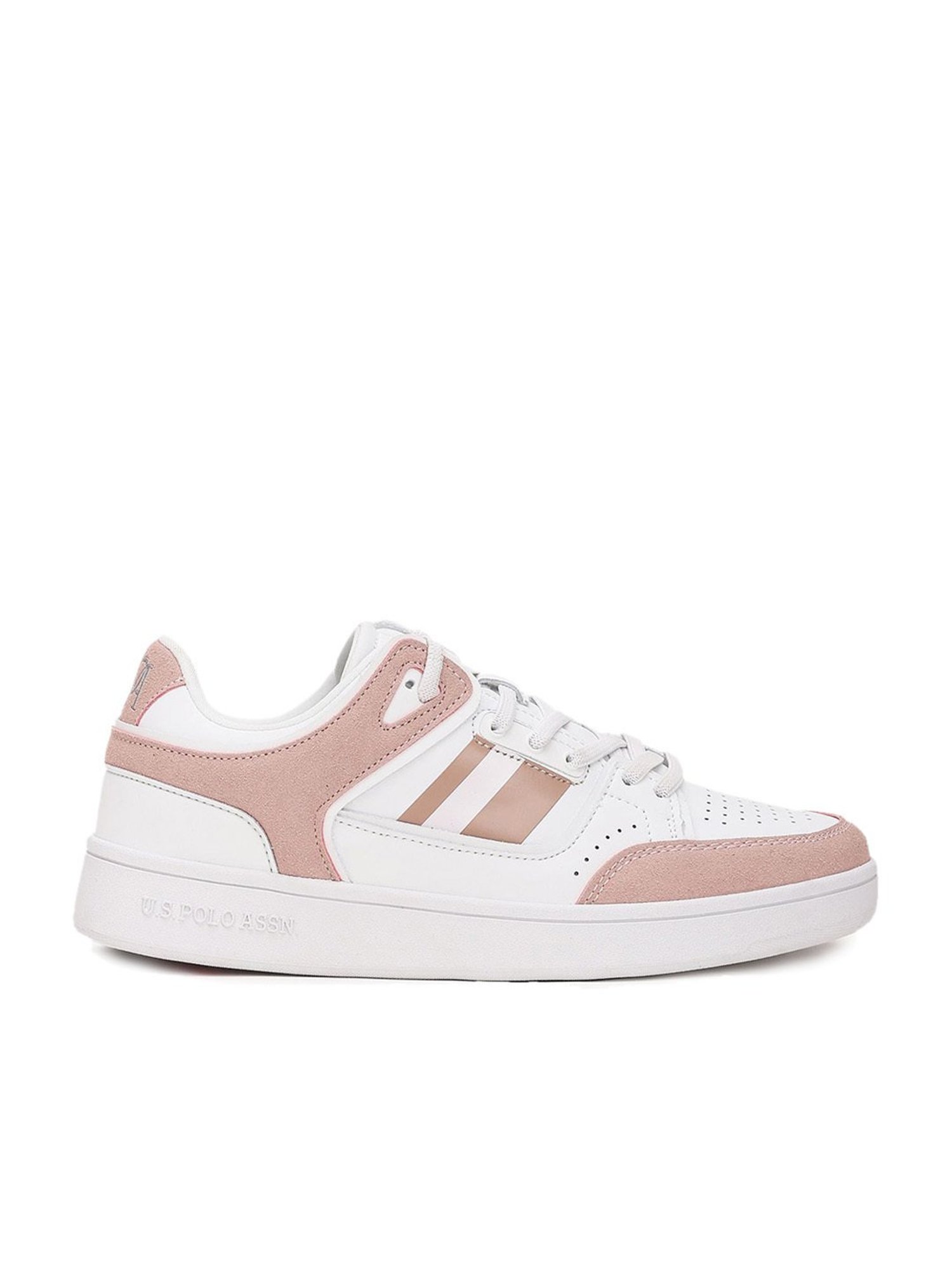 U.S. Polo Assn. Women's ADALYN Pink Casual Sneakers