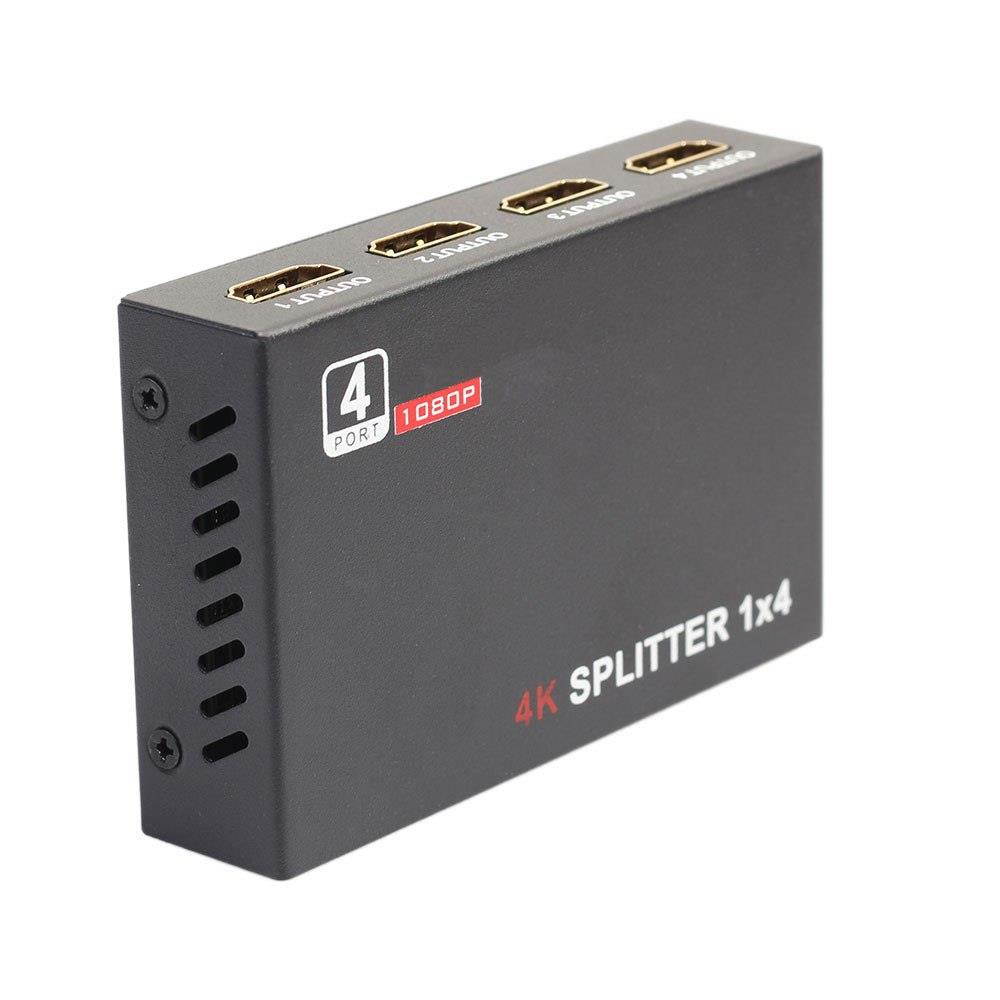 Repeater Amplifier Ultra HD 4K 4 Port HDMI Splitter 1x4 Repeater Amplifier 1080P 3D Hub 1 In 4 Out JL.10