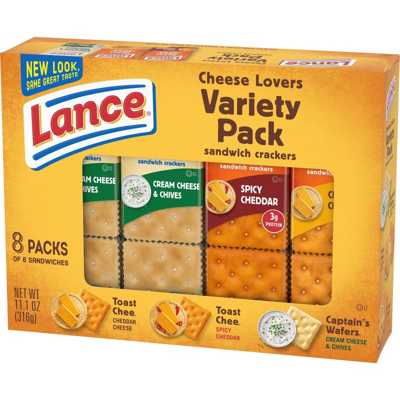 Lance Cheese Lovers Variety Pack - 11oz