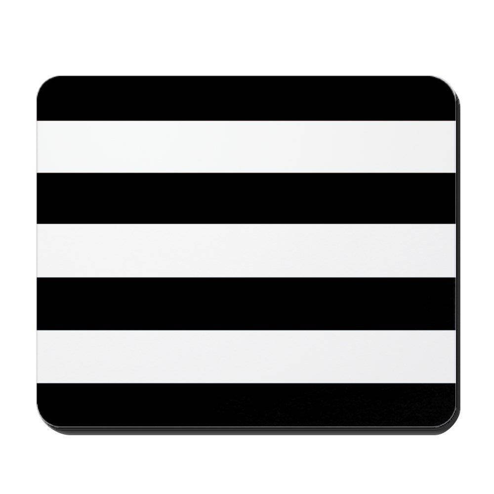 CafePress - Black & White' - Non-Slip Rubber Mousepad, Gaming Mouse Pad