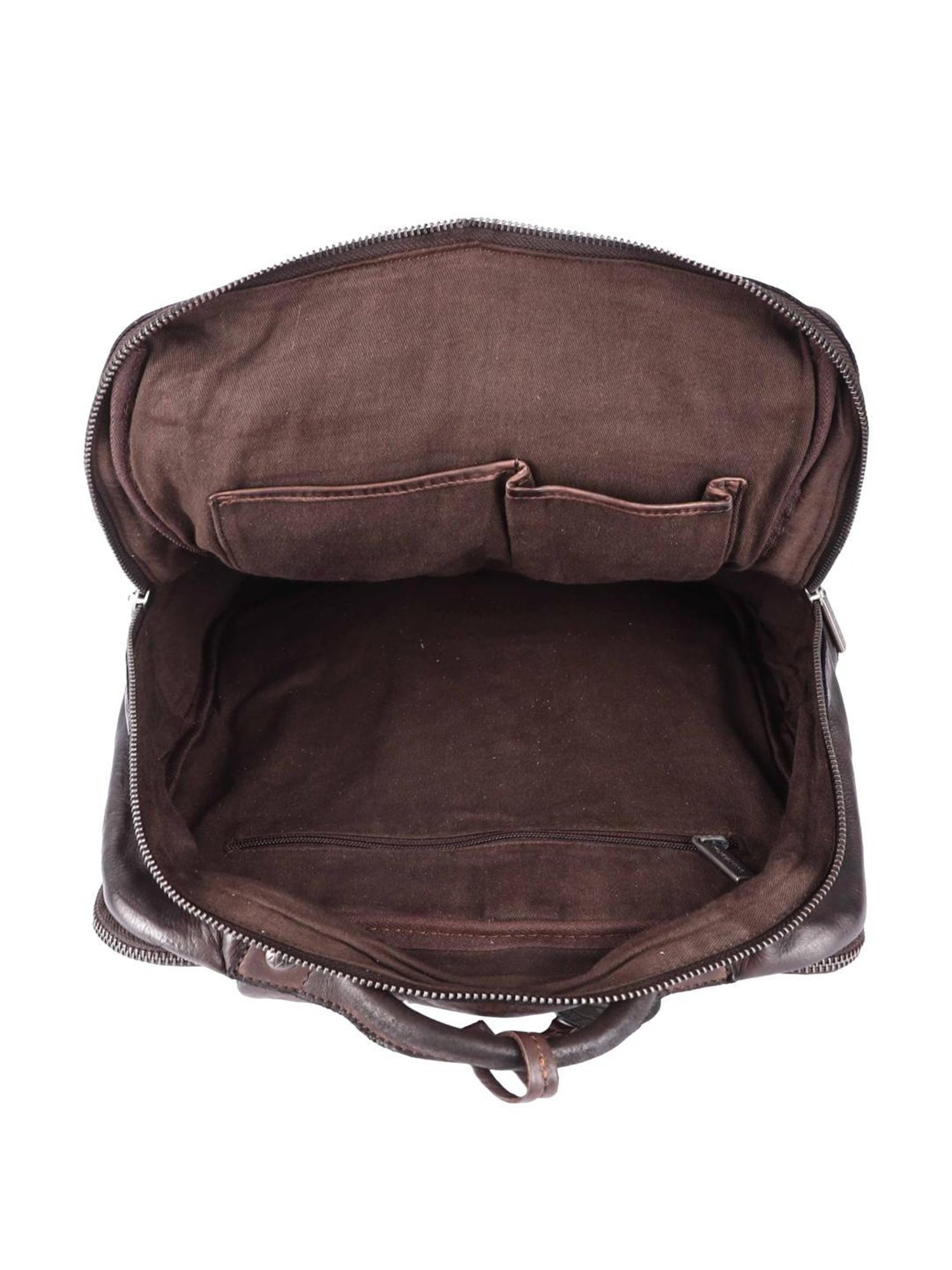 KOMPANERO Aaron Brown Solid Laptop Backpack