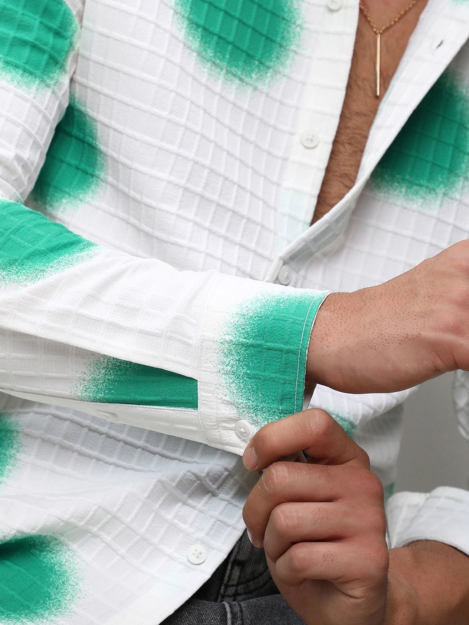 Campus Sutra Multicoloured Regular Fit Printed Shirt