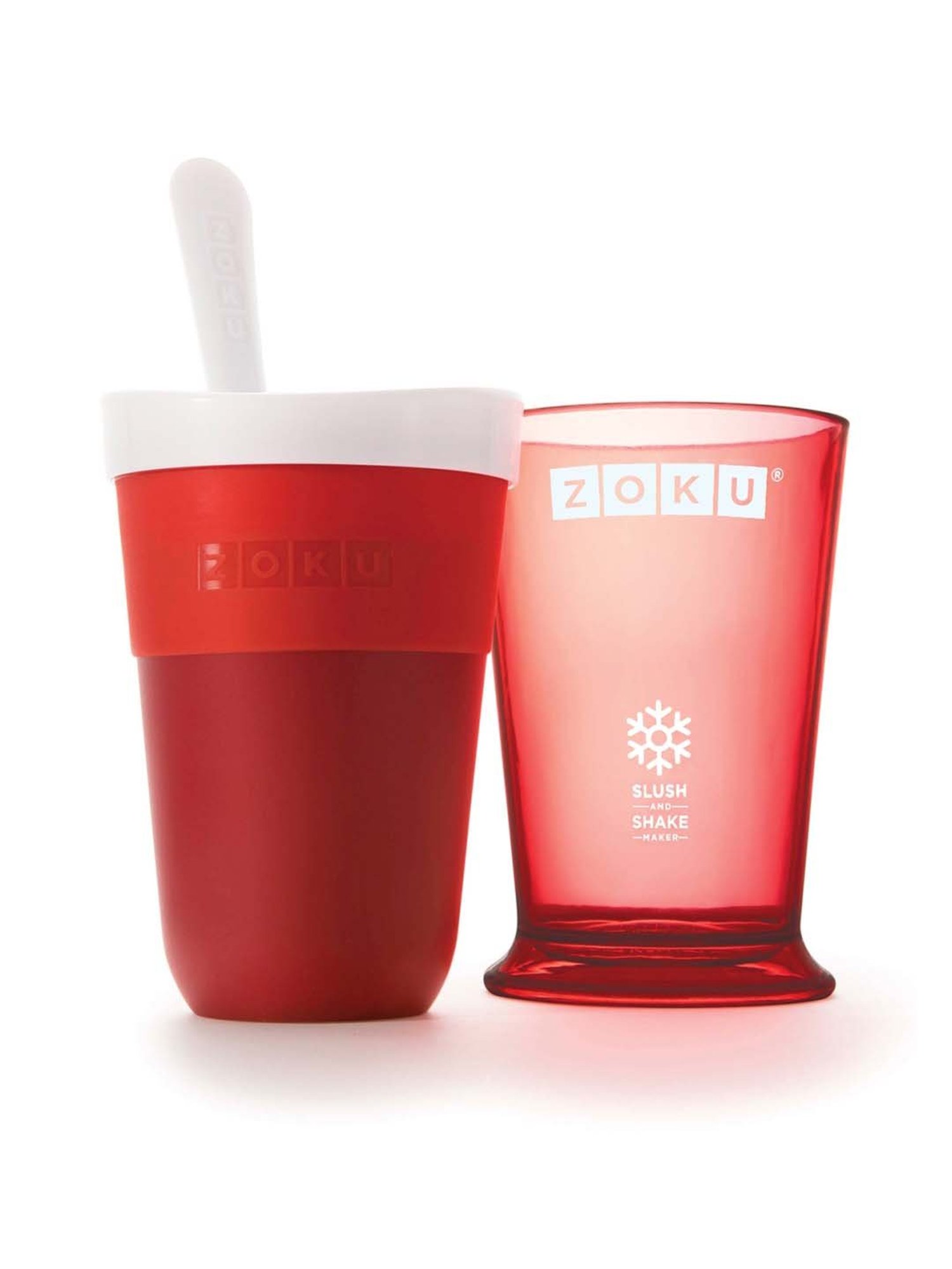 Zoku Red Silicone 9.9 cm Shake Maker (0.22 L) - Set of 1