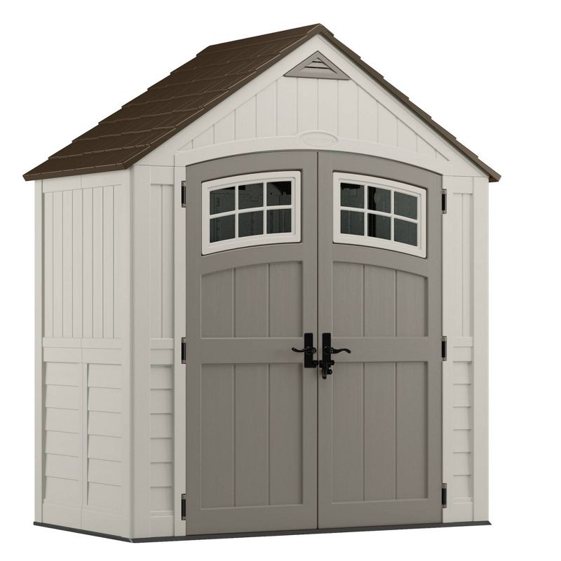 6'x 5.5' Everett Storage Shed Beige - Suncast
