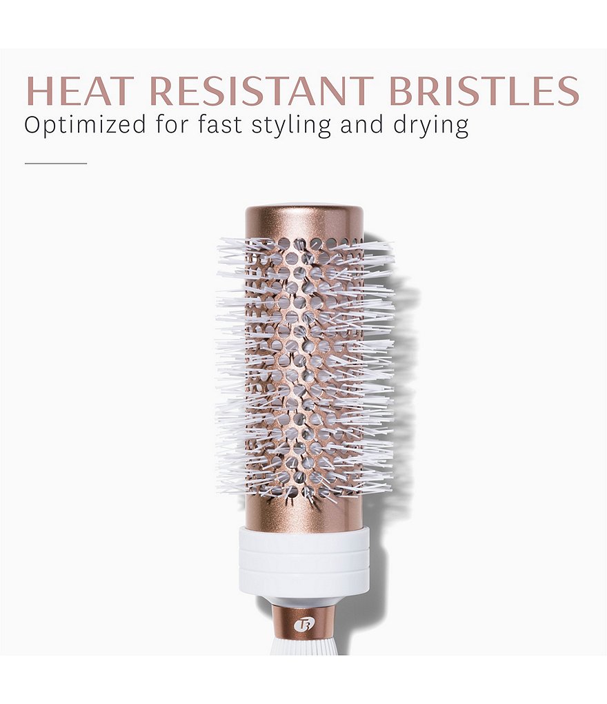 T3 Volume 2.5 White & Rose Gold Round Brush