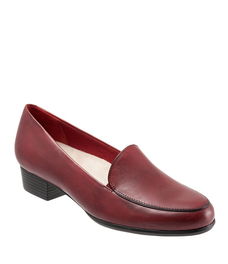 Trotters Monarch Slip-On Block Heel Loafers