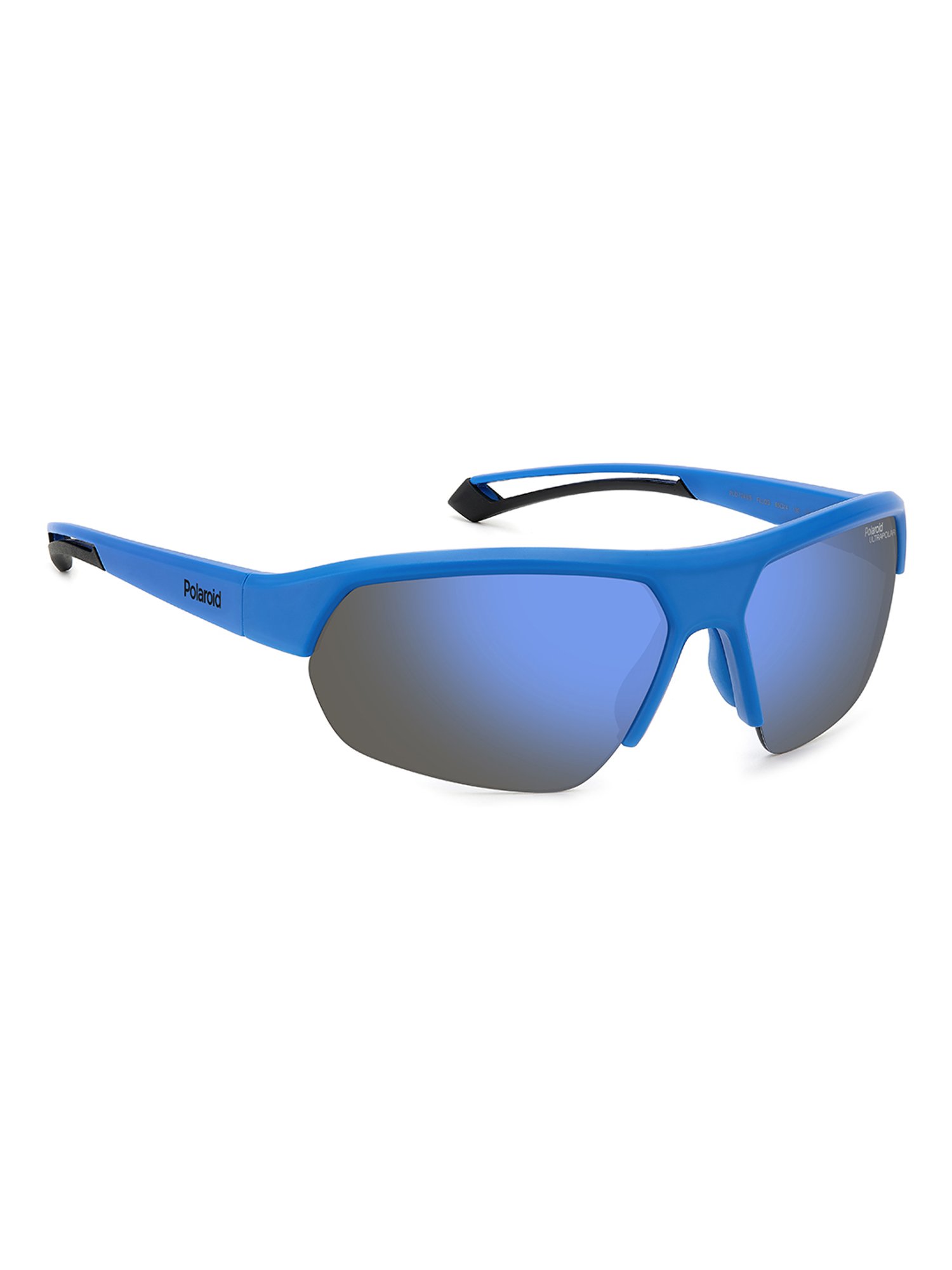 Polaroid Blue Rectangular Unisex Sunglasses