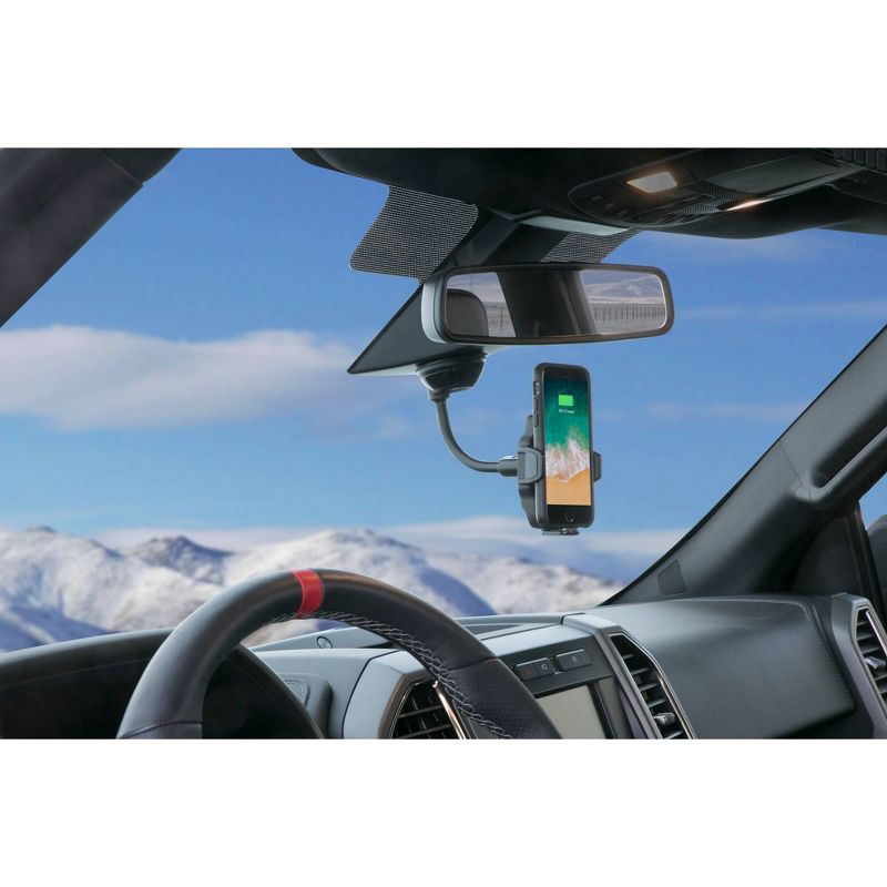 Macally Dashboard and Windshield Suction Cup Phone Mount Holder With Extendable Arm
