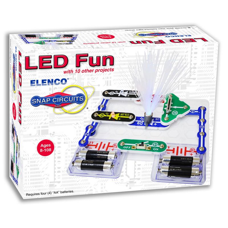 Snap Circuits LED Fun Electronic Circuit Science Set