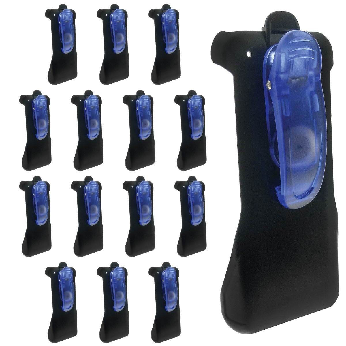 15 Pack: Plastic Holster with Swivel Belt Clip for Cisco 8821 Phones