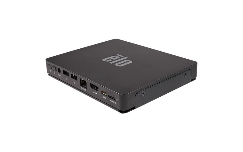 Elo Backpack Digital Signage Appliance - Snapdragon 2 GHz - 2 GB - 16 GB SSD - HDMI - USB - Wireless LAN - Ethernet - Black