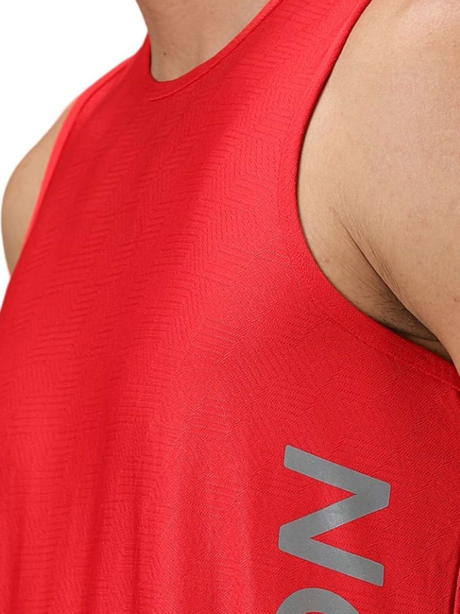 DOMIN8 Men Breathable Muscle Tee For Running/Training/ Gym Workout