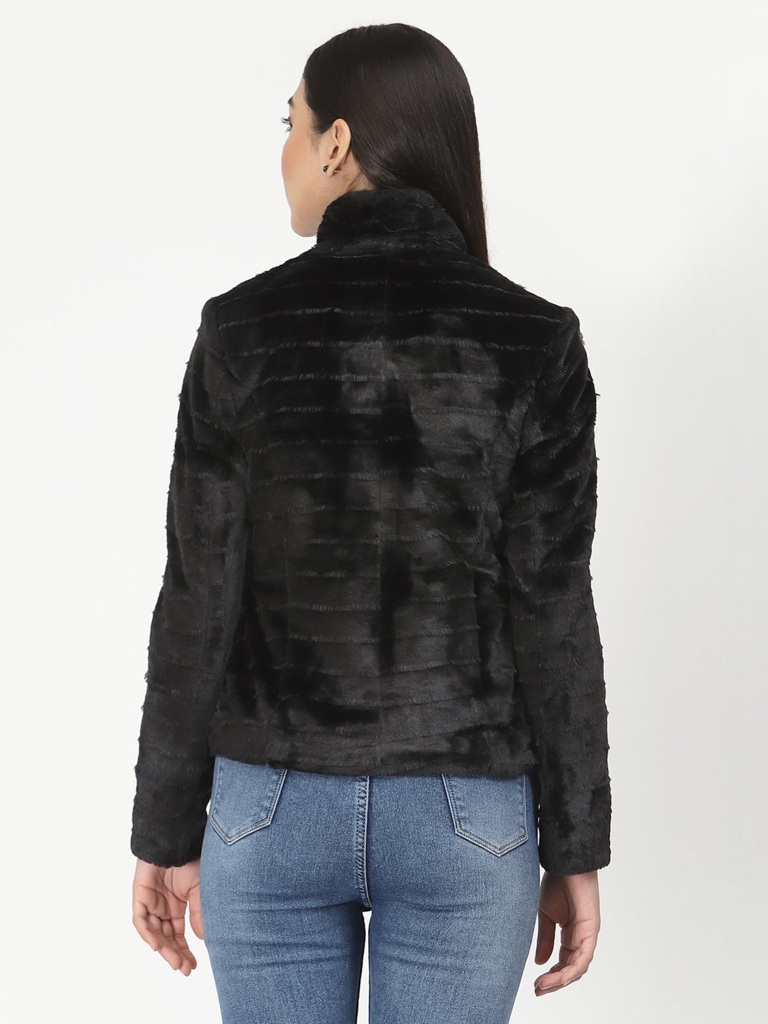 Juelle Black Casual Jacket