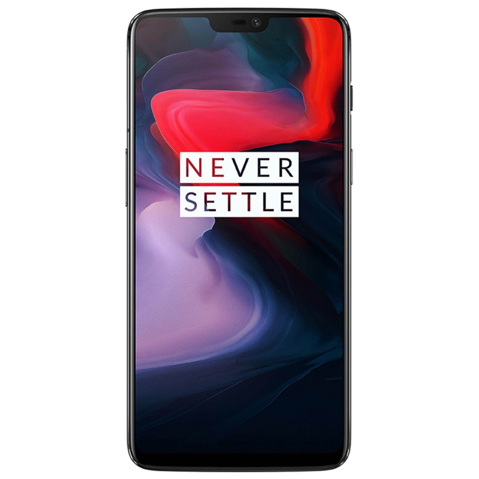OnePlus 6 A6003 Dual-SIM 128GB (No CDMA, GSM only) Factory Unlocked 4G/LTE Smartphone - Silk White