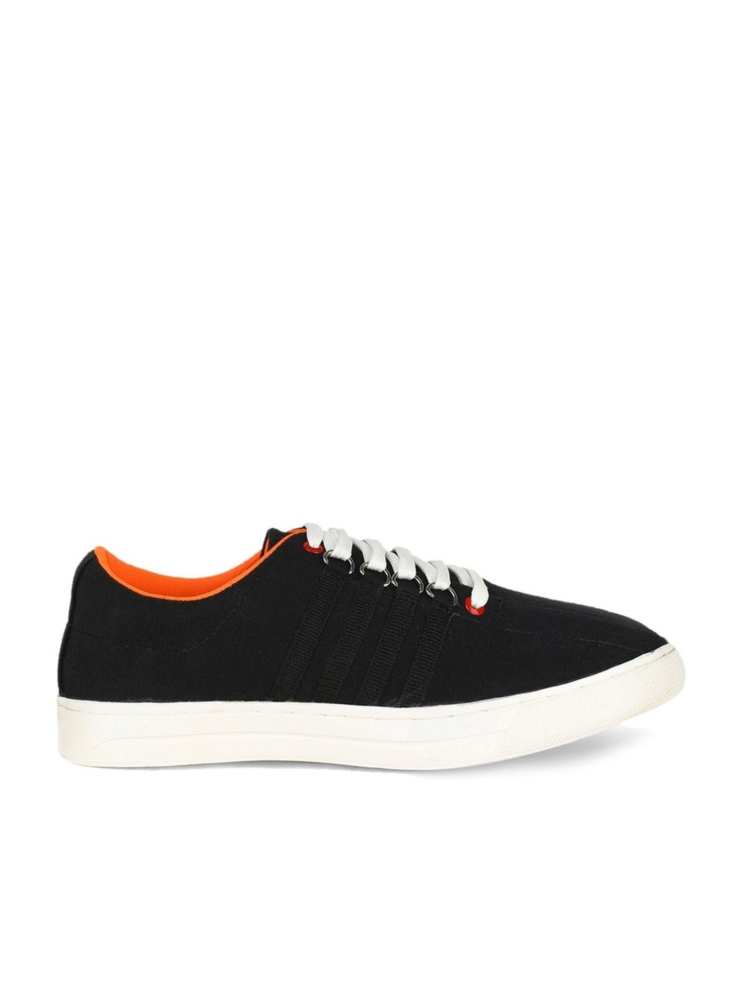 Lazard by Khadims Men's Black Casual Sneakers