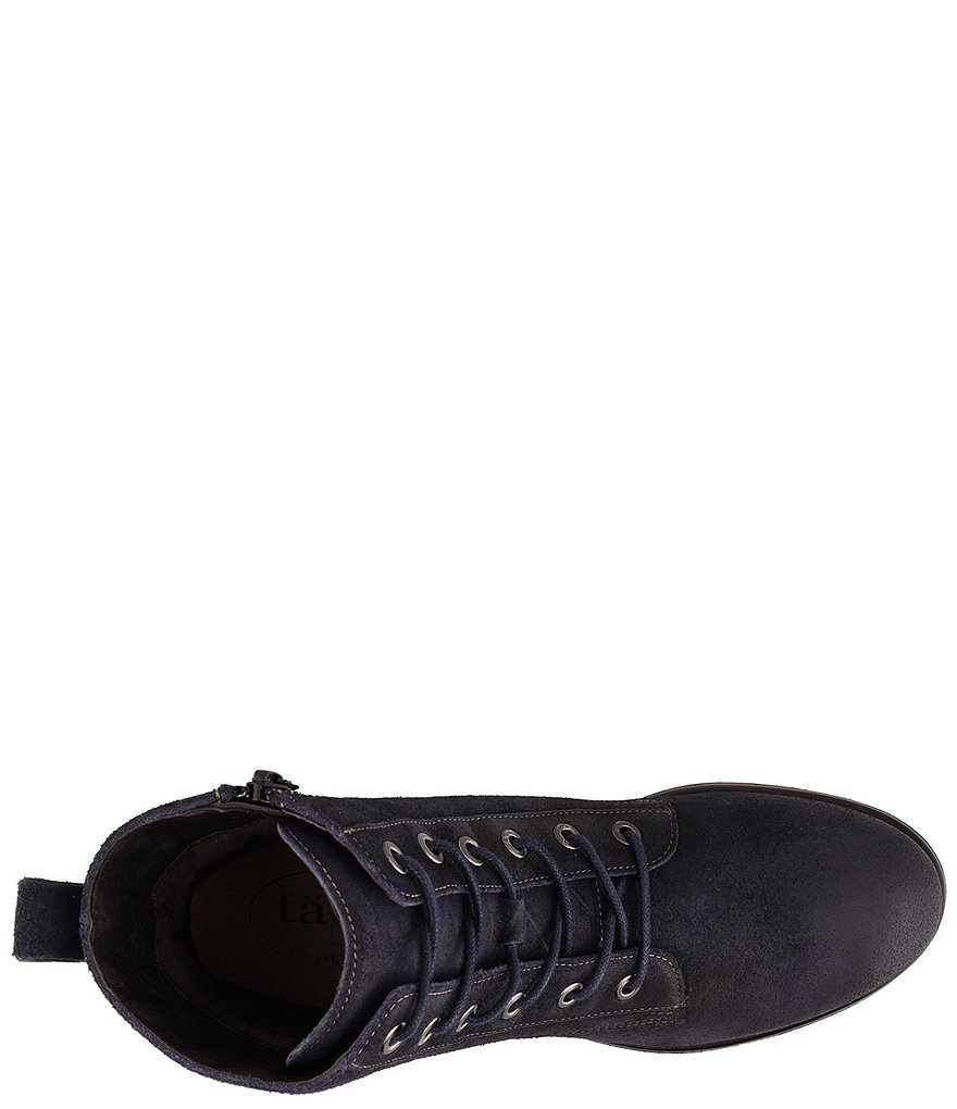 Taos Footwear Boot Camp Suede Faux Fur Lined Booties