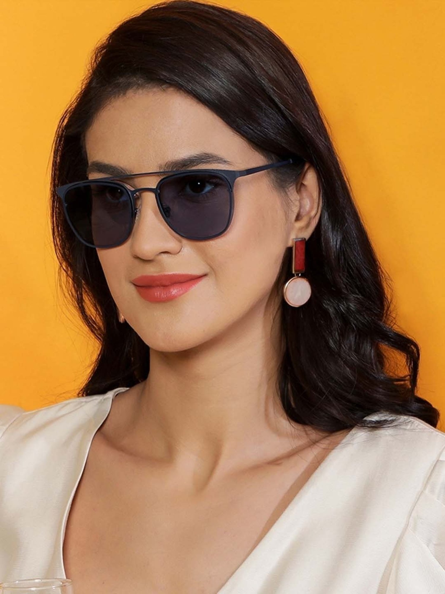 Vincent Chase by Lenskart VC S12911 Blue Square Sunglasses