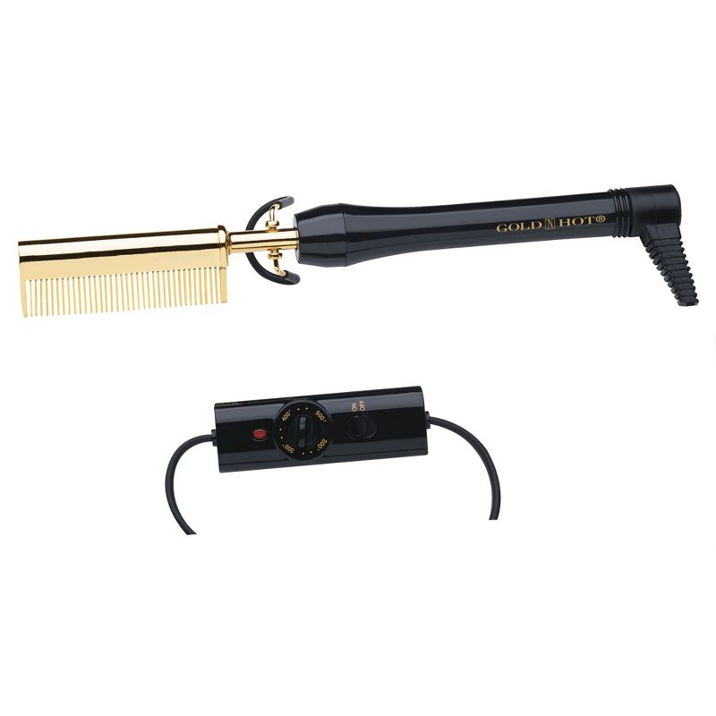 Gold-N-Hot Professional 24K Gold Pressing and Styling Comb