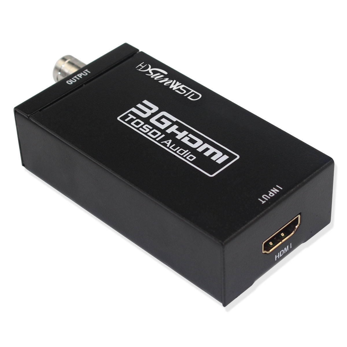 HDMI to SDI Converter Adapter HDMI SDI Adapter SDI/HD-SDI/3G-SDI Adapter Support 1080P for Camera Home Theater