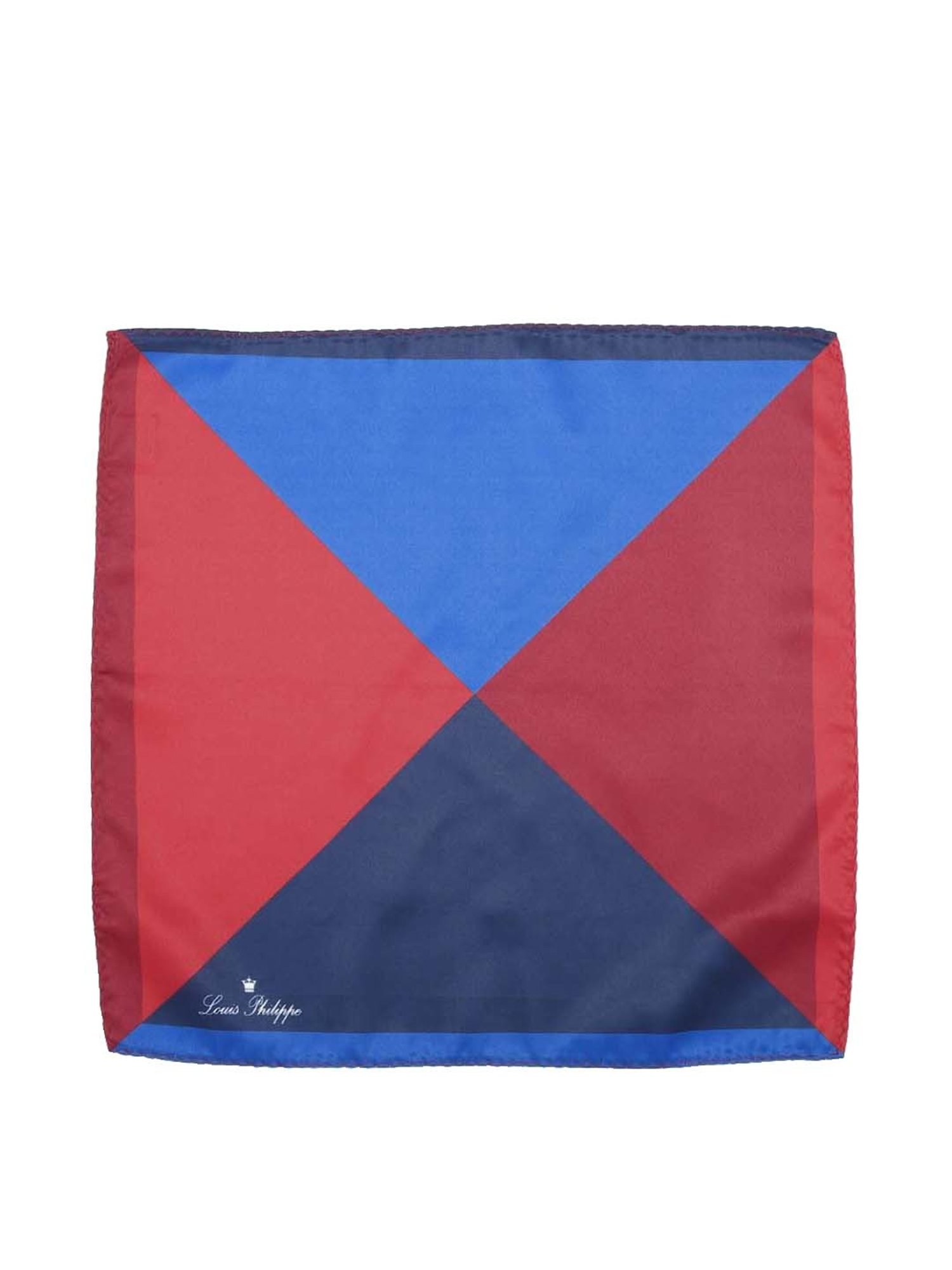 CHOKORE Brown and Yellow Plaid Pocket Square