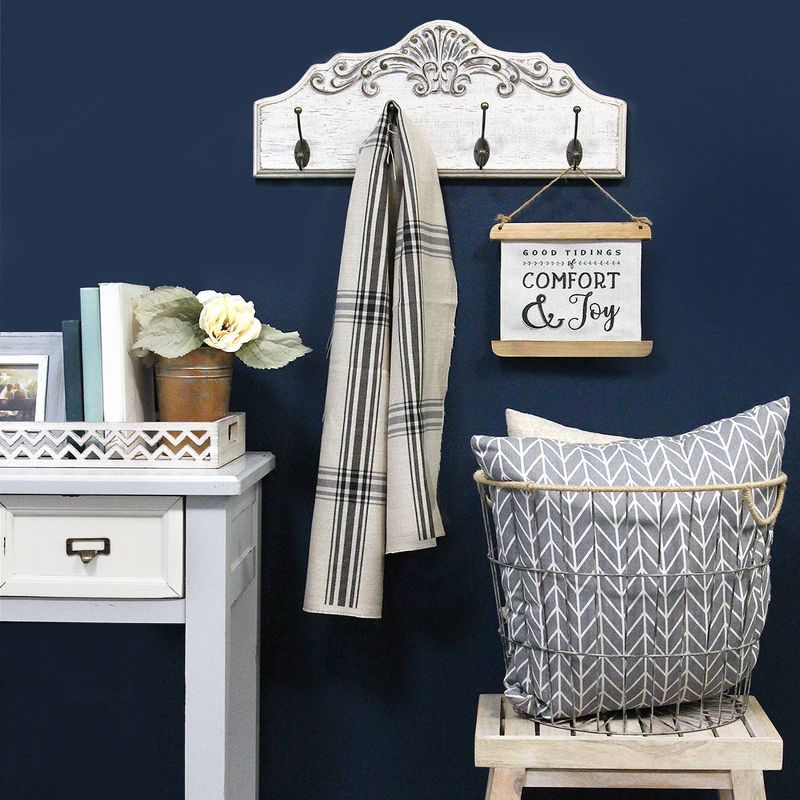 Santa Fe Hall Tree Brown - Linon