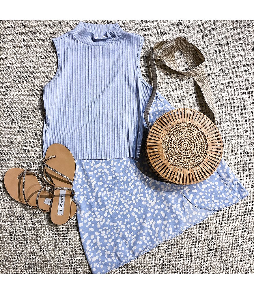 June & Hudson Side Slit Maxi Skirt