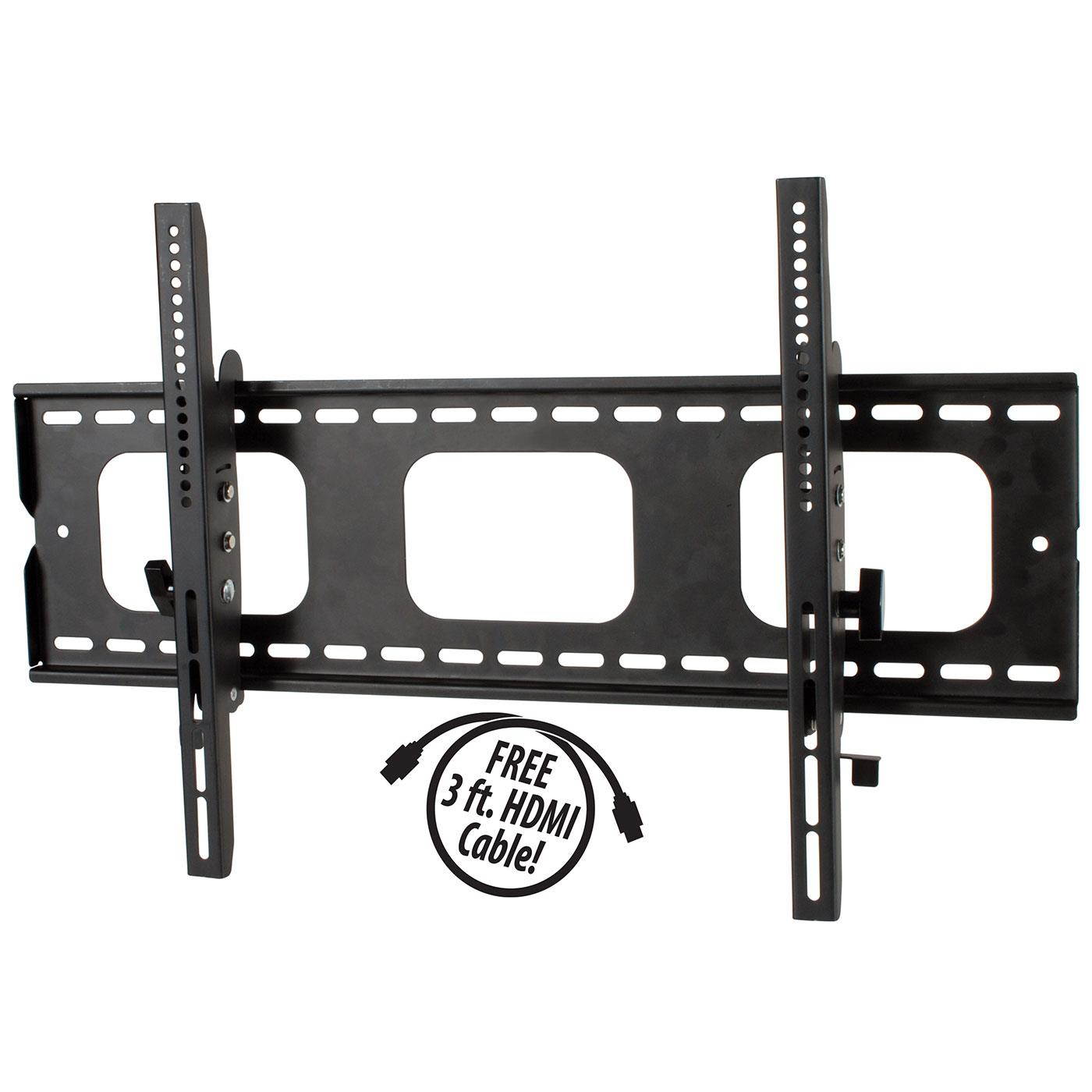 Dayton Audio LCD60-TM Tilting TV Wall Mount 37"-65" w/FREE H 182-322