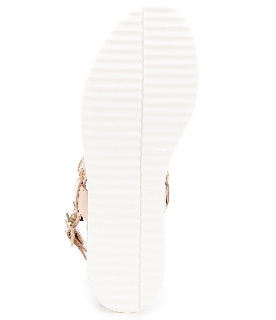 Carvela Krash Rhinestone Embellished Leather Platform Sandals