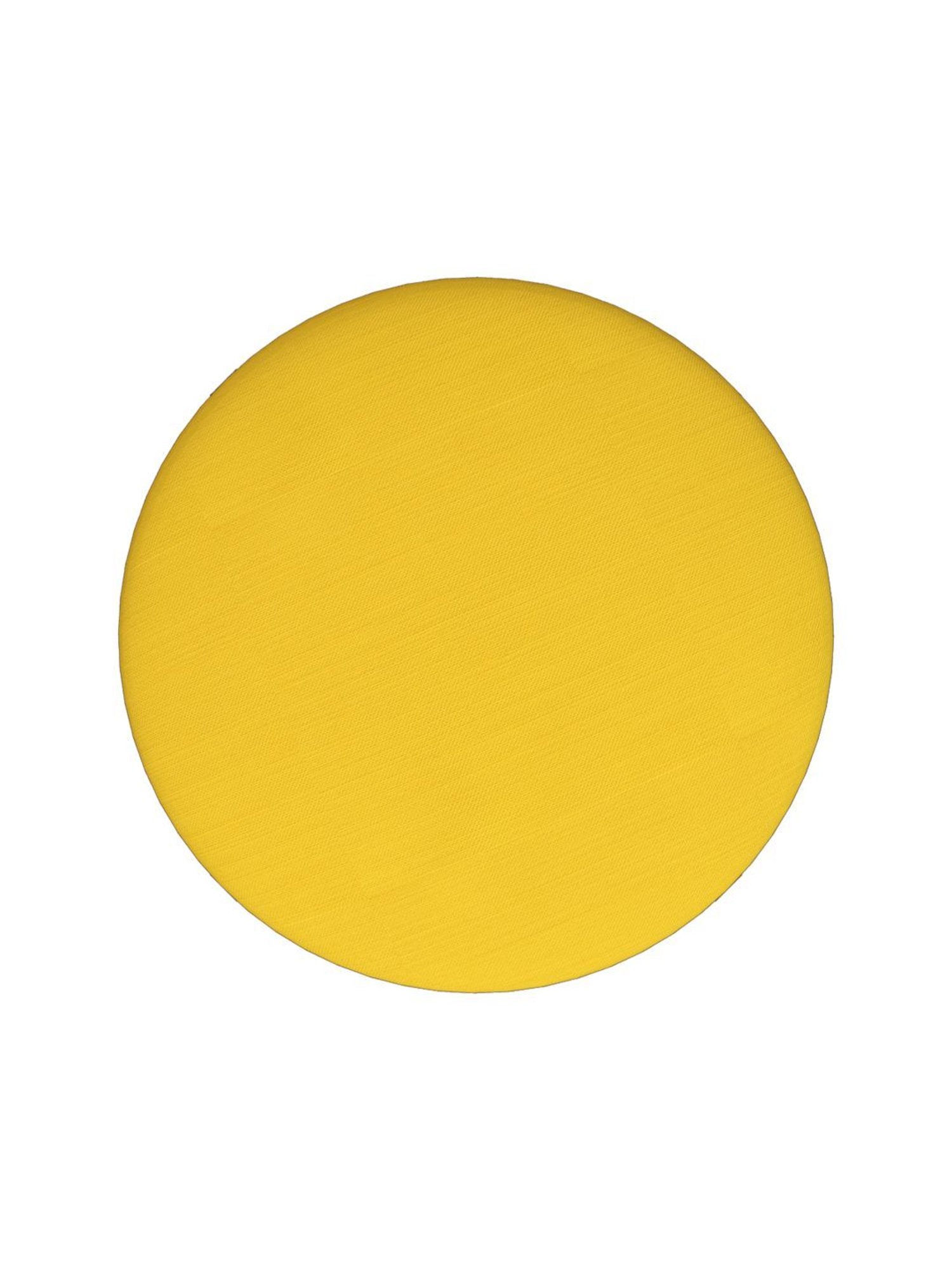 Chumbak Bohemian Sahara Mustard Sheesham Wood Ottoman