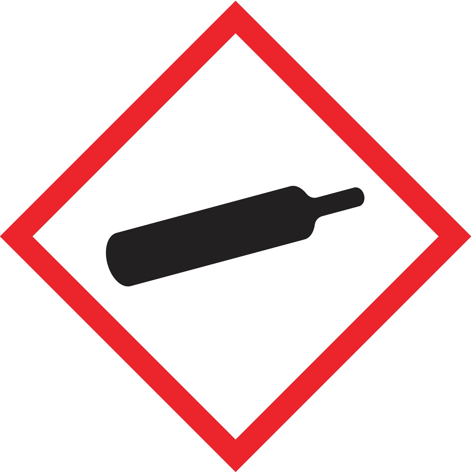 ACCUFORM LZH605PS2 1" x 1" Paper Label, Pk250