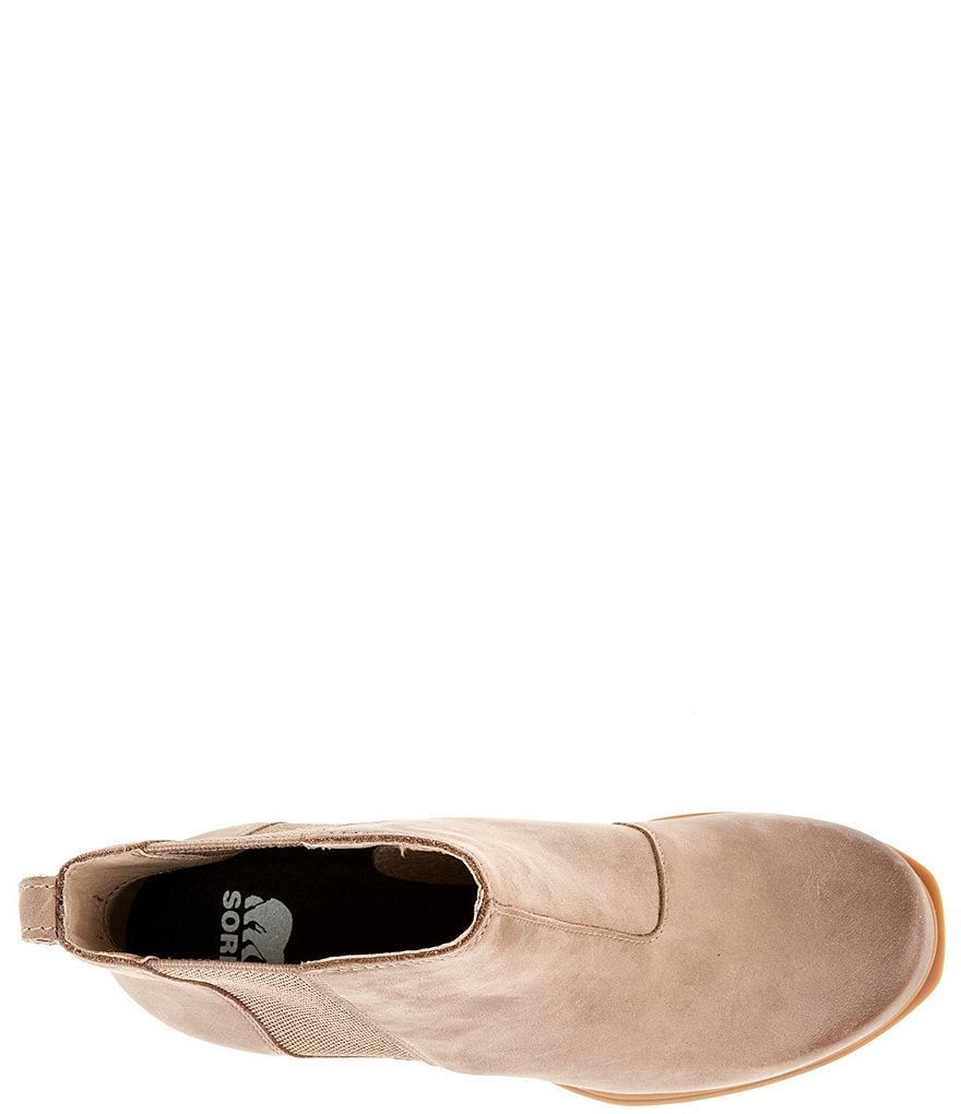 Sorel Joan of Arctic Wedge III Waterproof Leather Chelsea Booties