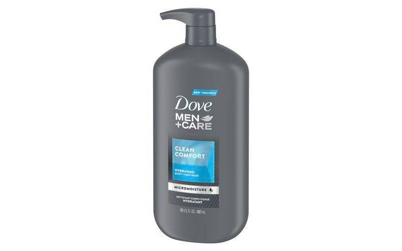 Dove Men's Clean Comfort Body Wash Pump - 30 fl oz