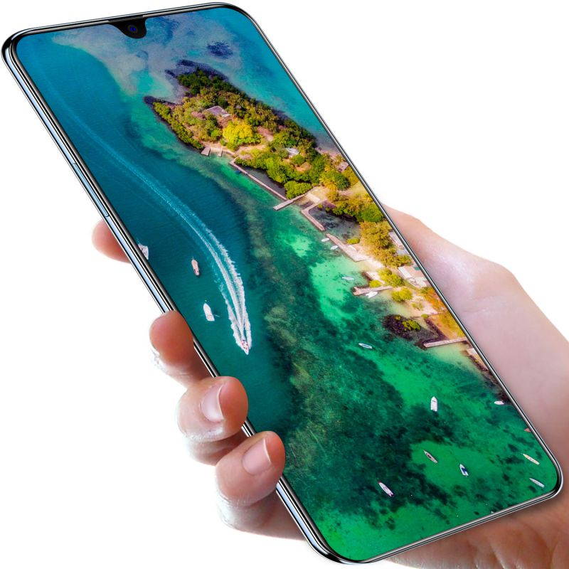 Unlock 4G Smartphone Android 10.0 6.7-inch HD Water Drop Screen Phone 1GB RAM + 8GB ROM Dual Card Dual Standby 5600mAh Battery Global version