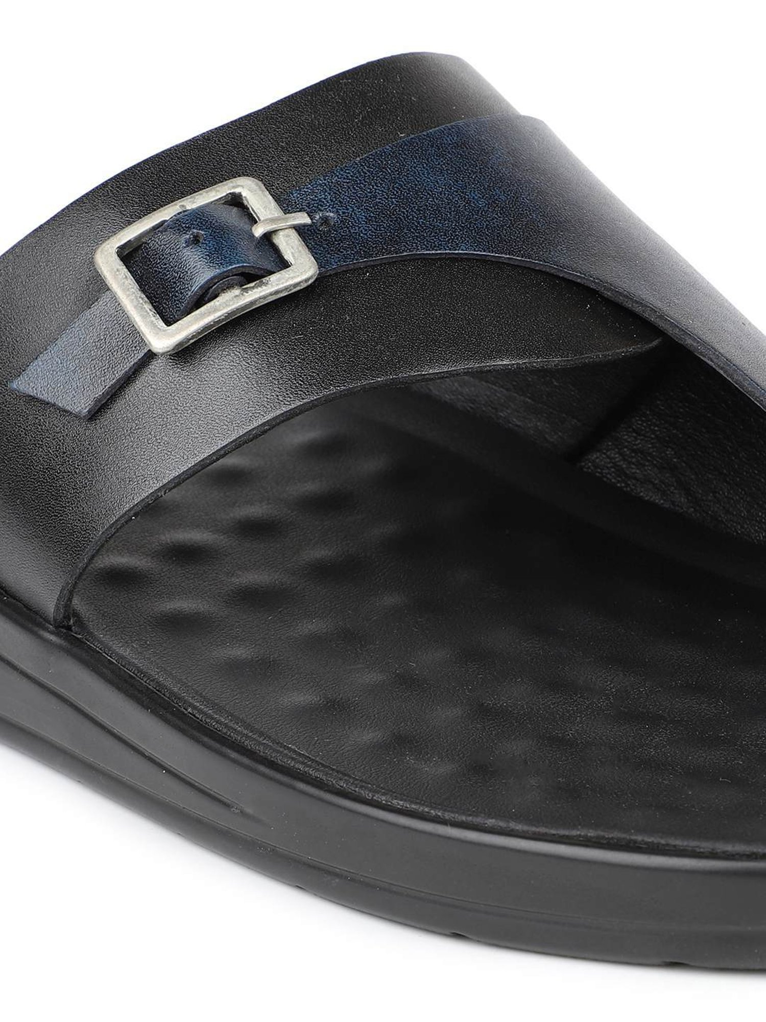Privo by Inc.5 Men's Blue Toe Ring Sandals