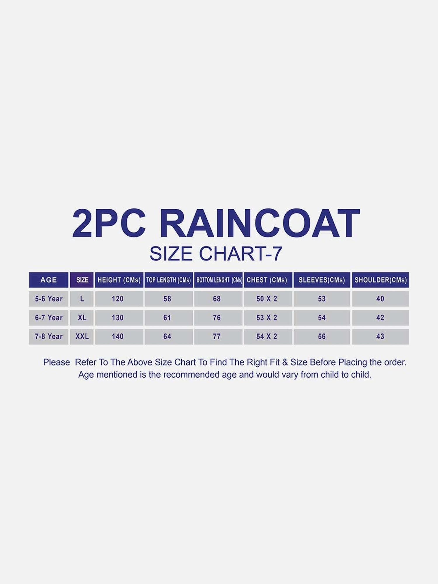 Little Surprise Box Kids Blue Printed Full Sleeves Raincoat