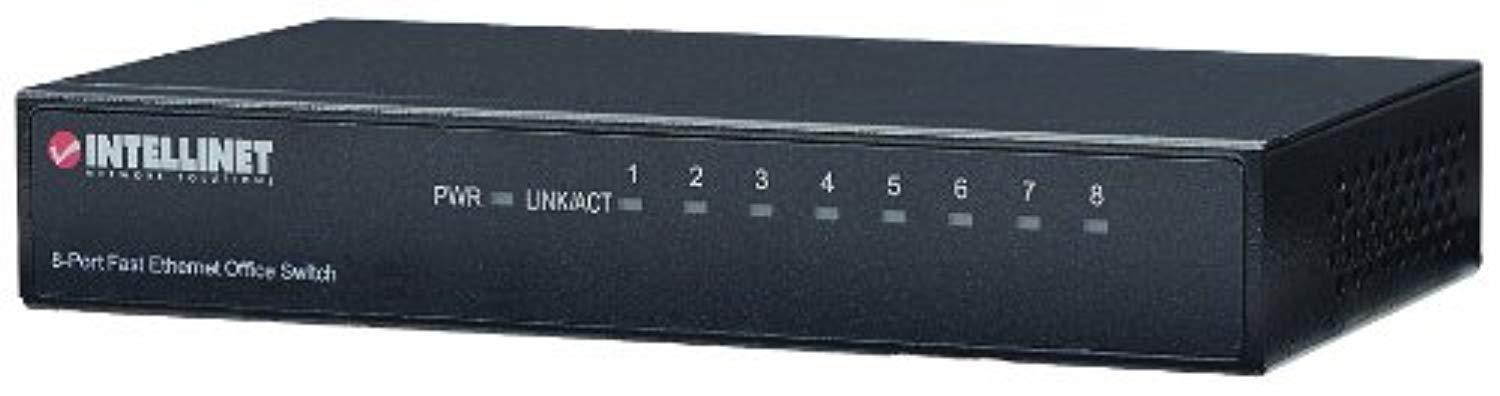 intellinet 523318 desktop ethernet switch (8 port)
