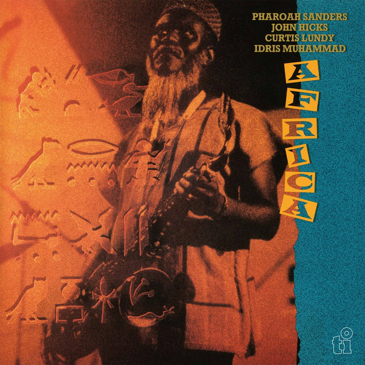 Pharoah Sanders, John Hicks, Curtis Lundy & Idris Muhammad Africa Numbered Limited Edition 180g Import 2LP (Clear Vinyl)