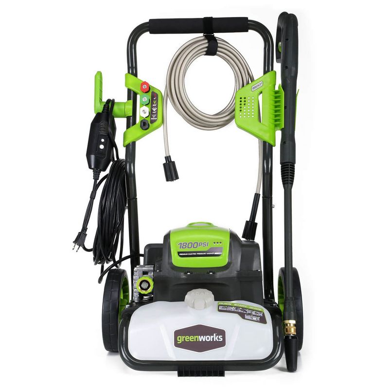 Greenworks 5101402-RC 1800-PSI 1.1-Gallon-GPM Cold Water Electric Pressure Washer-reconitioned