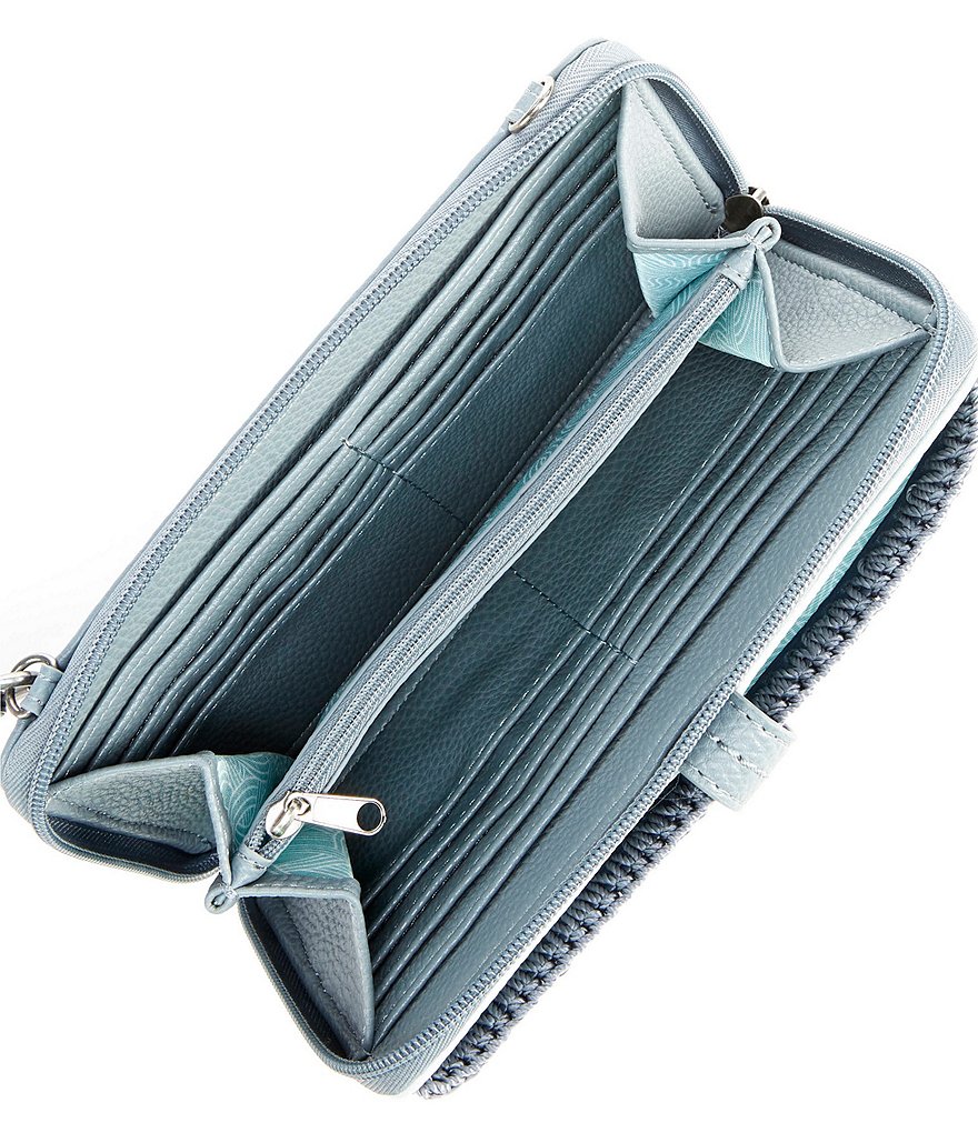 The Sak Iris Large Smartphone Leather Convertible Crossbody Wristlet