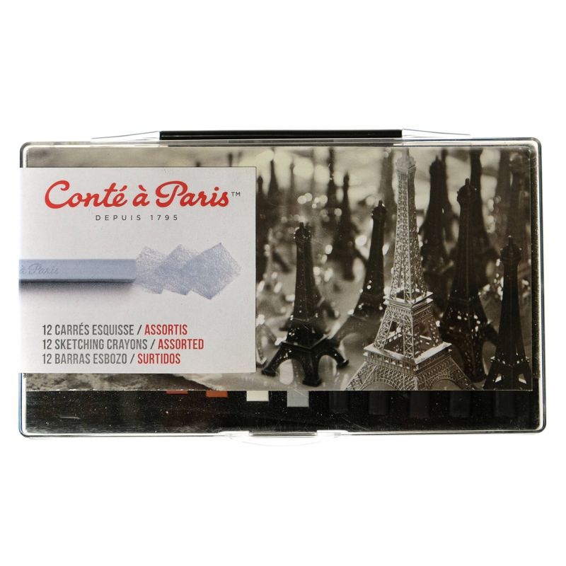 Sketching Crayons Classic Colors 12ct - Conte