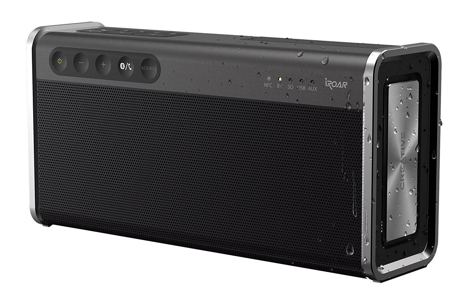 Creative iRoar Go Bluetooth Wireless Speaker (Black)