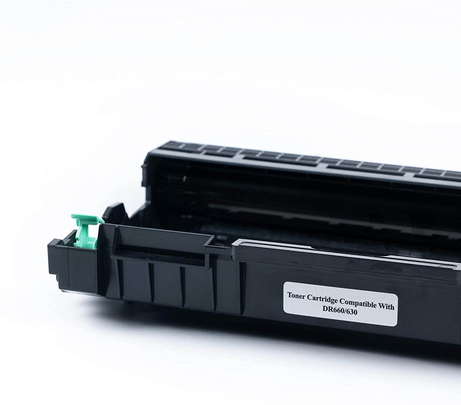 TonerPlusUSA Compatible Toner Cartridge and Drum Unit Set Replacement for Brother TN660 TN630 DR630 High Yield for DCP-L2540DW/HL-L2300D/L2360DW/MFC-L2680W/L2685DW Black (2DR630+ 8TN660, [2+8] Pack)