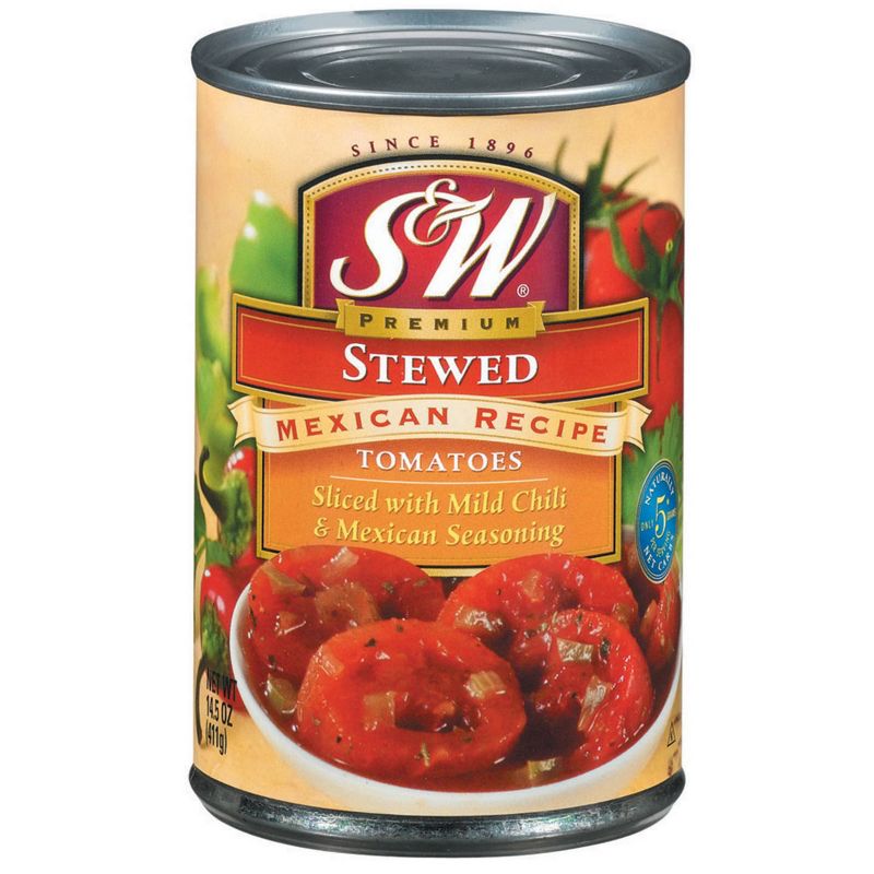 S&W Stewed Mexican Tomatoes 14.5oz