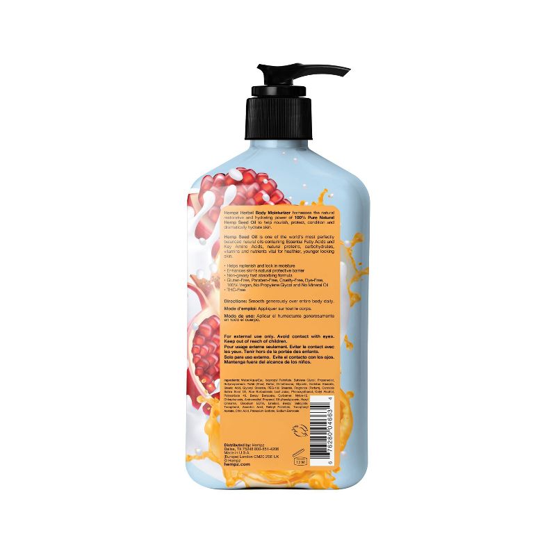 Hempz Limited Edition Tart and Creamy Herbal Body Moisturizer - 17oz