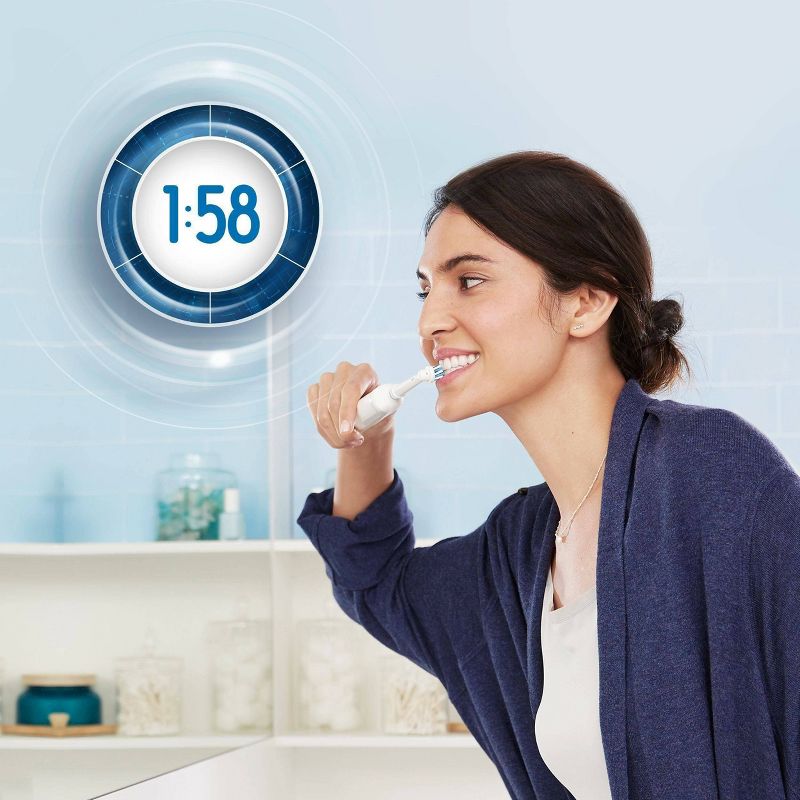 Oral-B Smart 3000 Electric Toothbrush with Bluetooth Connectivity - Black Edition Powered by Braun